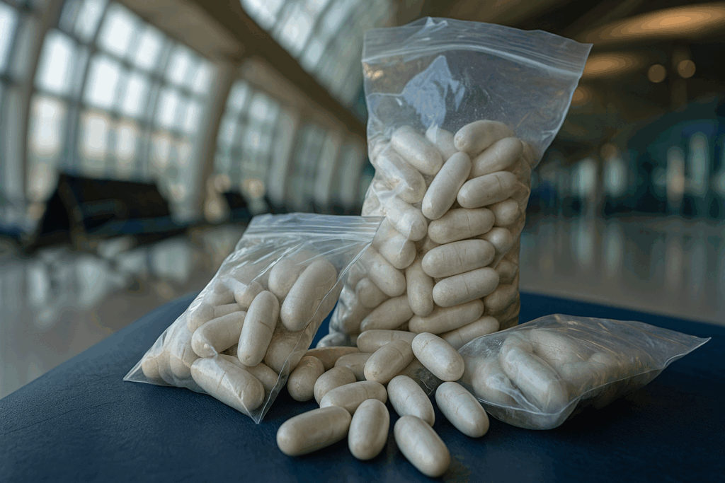 Abu Dhabi, passeggero arrestato con 89 capsule di cocaina nel corpo