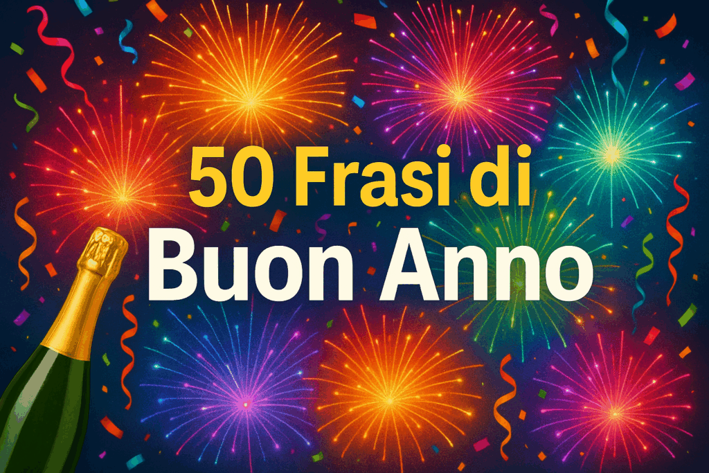 Auguri di Buon Anno Le 50 Frasi Più Belle da Inviare a Familiari e Amici