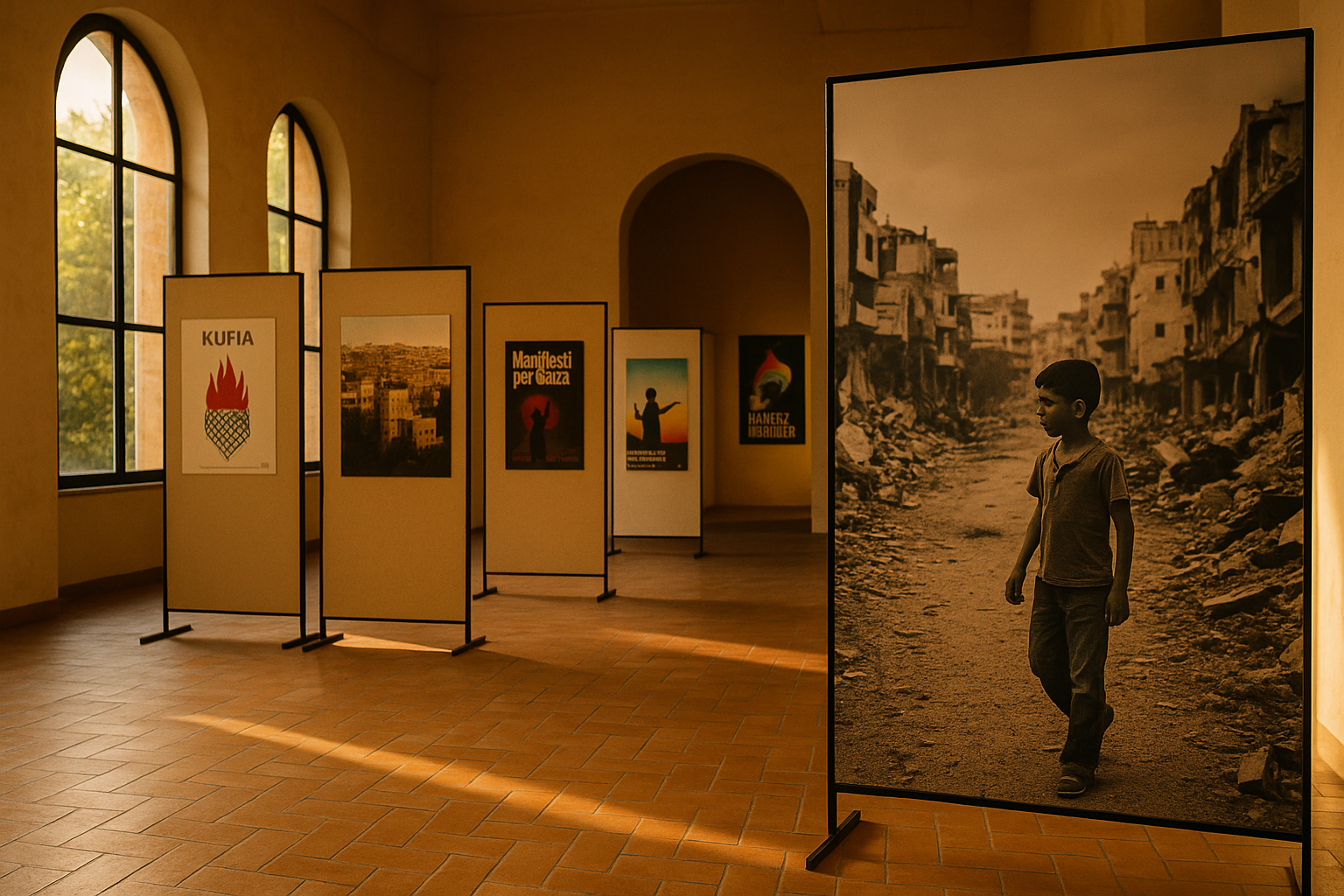 Bologna si schiera per la Palestina arte e attivismo contro il genocidio