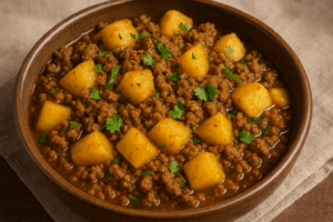 Come Preparare l'Aloo Keema Il Piatto Pakistano di Patate e Carne