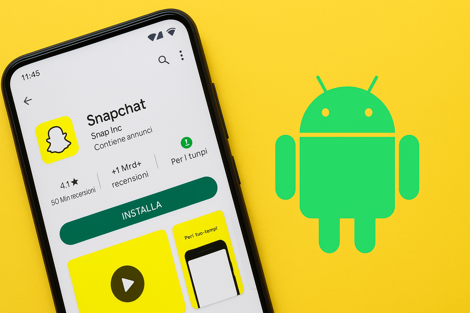 Come installare Snapchat su Android guida facile e veloce