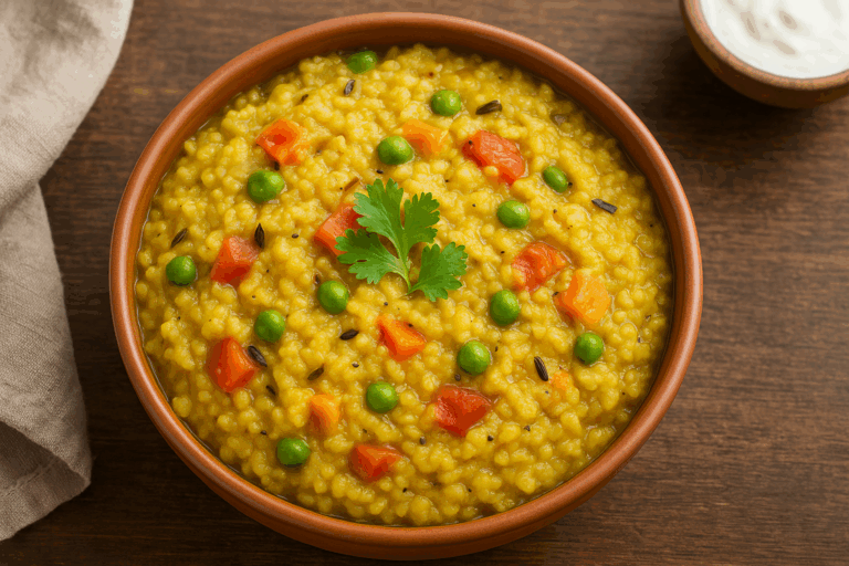 Khichdi Ricetta Facile, Comfort Food a Base di Riso e Lenticchie