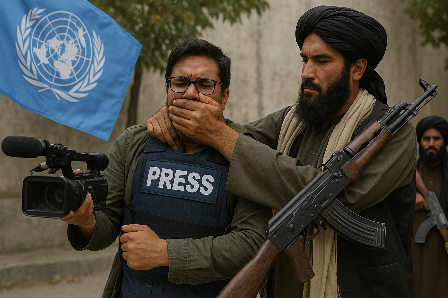 L’ONU denuncia arresti e censure contro i giornalisti sotto i Talebani