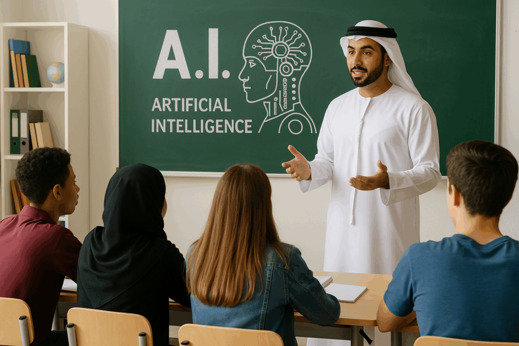 L’intelligenza artificiale entra nei programmi scolastici degli Emirati Arabi Uniti