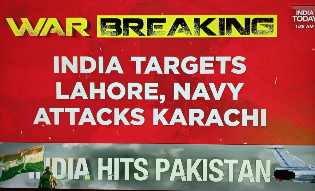 Media indiani nel mirino per notizie false sul conflitto con il Pakistan