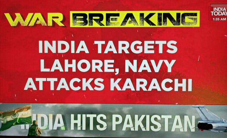 Media indiani nel mirino per notizie false sul conflitto con il Pakistan