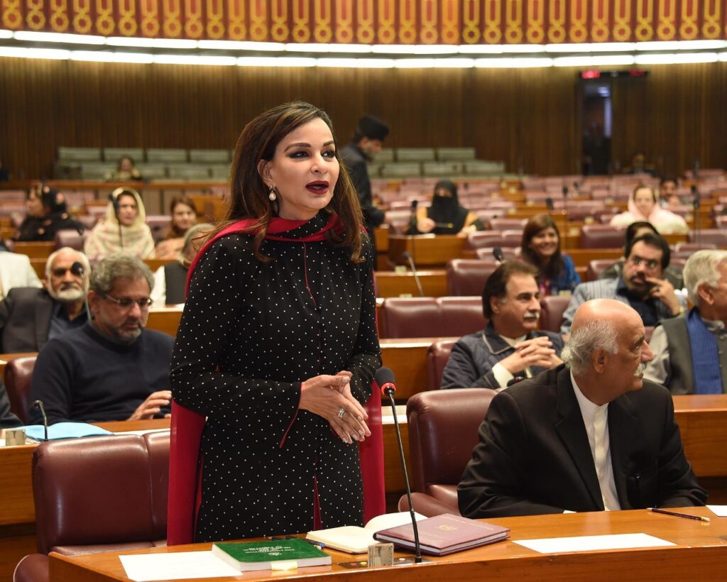 Sherry Rehman, ministra per il cambiamento climatico in Pakistan