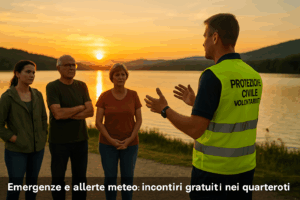 Emergenze e allerte meteo incontri gratuiti nei quartieri di Bologna con la Protezione Civile