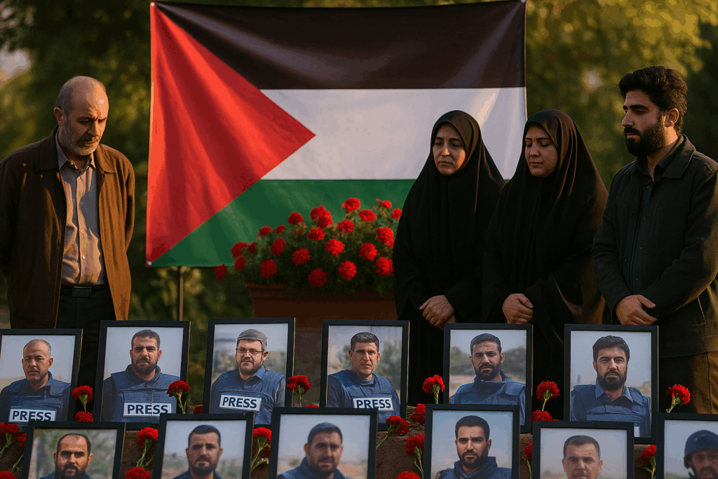 Gaza oltre 140 giornalisti uccisi, Teheran li commemora con eventi e premi