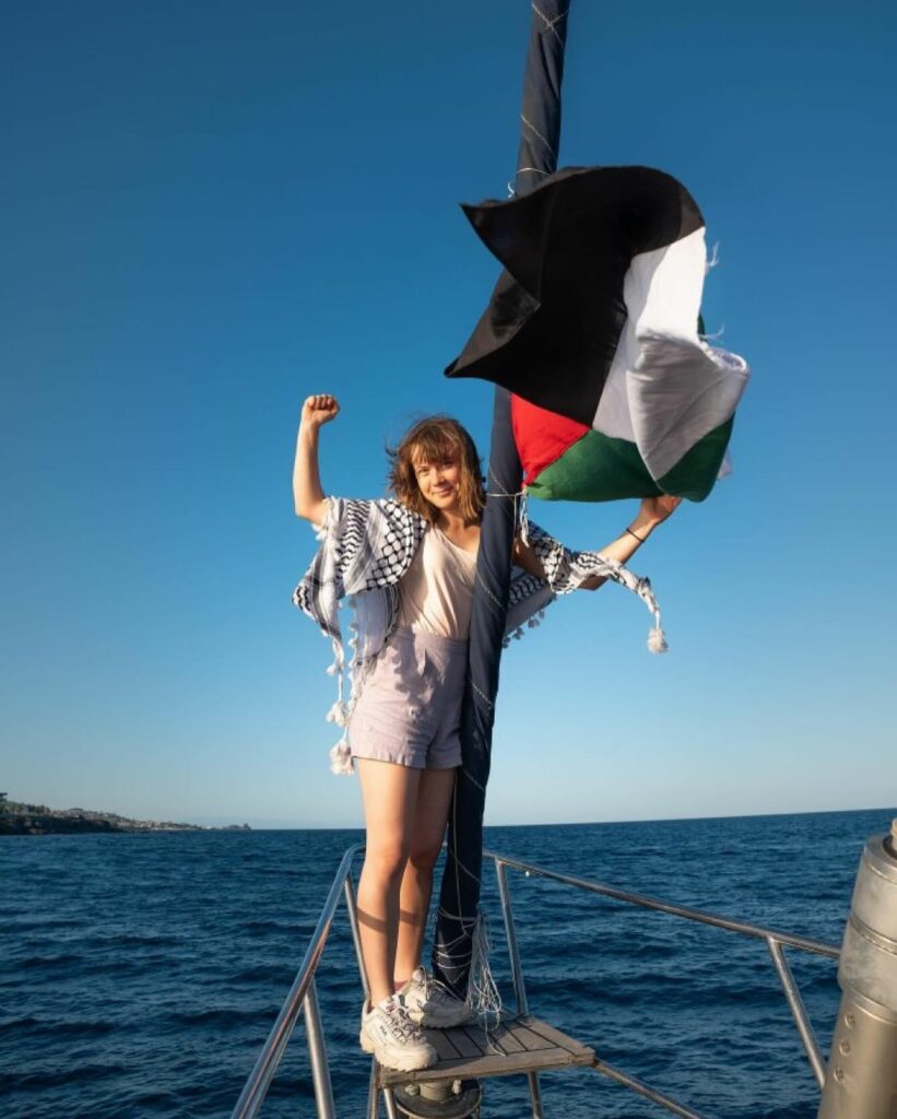 Greta Thunberg sulla nave Madleen