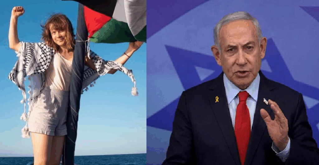 Greta Thunberg sulla nave Madleen verso Gaza