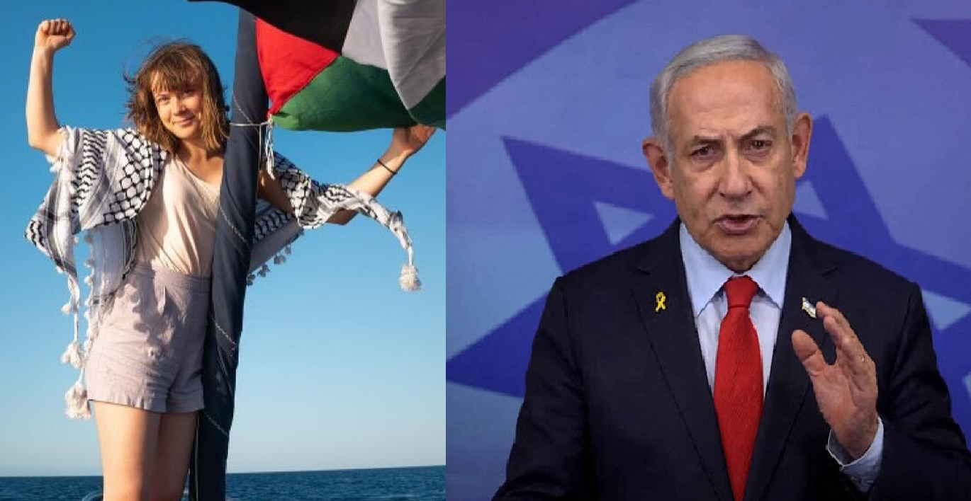 Greta Thunberg sulla nave Madleen verso Gaza