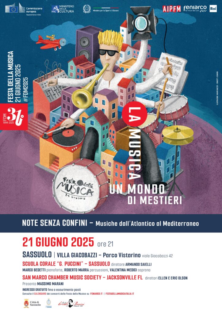 Sassuolo investe nella cultura internazionale con la Festa della Musica