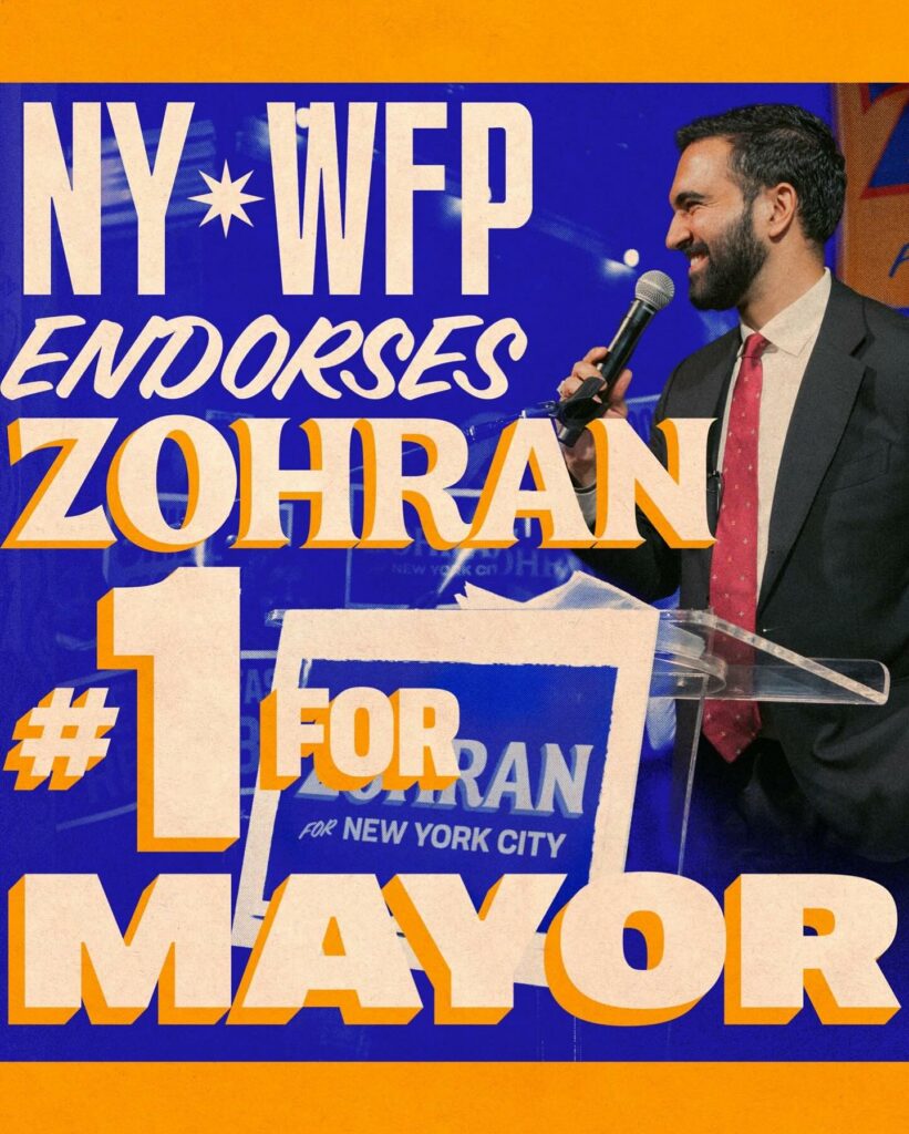 Zohran Mamdani per New York - Sindaco