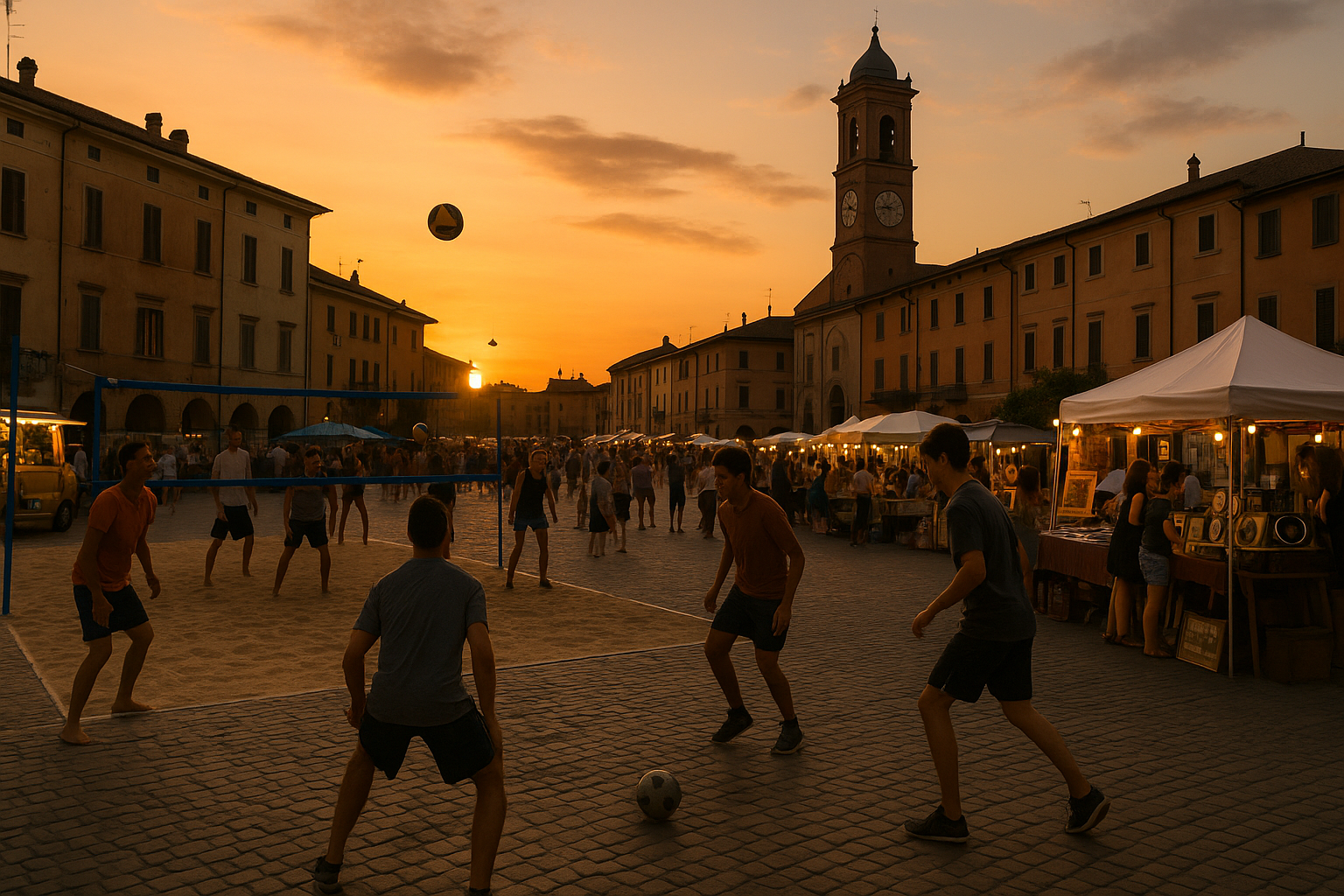 Cosa fare a Novellara dal 4 al 6 luglio Summer Fest, mercatino e musei aperti
