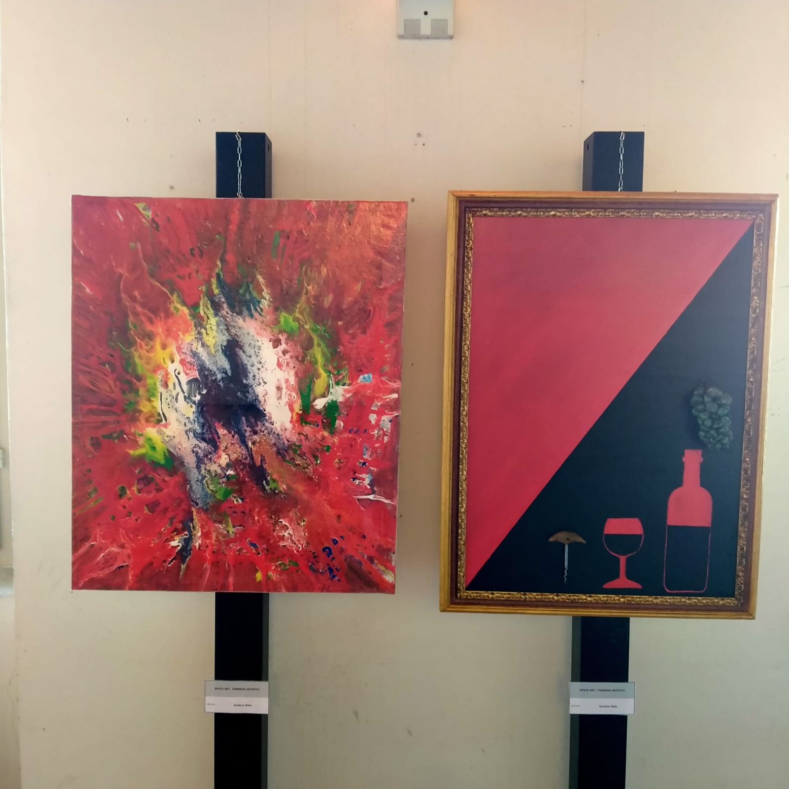 Dal rosso tellurico ai cieli poetici la ricerca artistica di Giuliano Saba